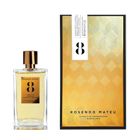 Rosendo Mateu No.8 Fruity Amber Exotic Musk EDP Unisex 100ML