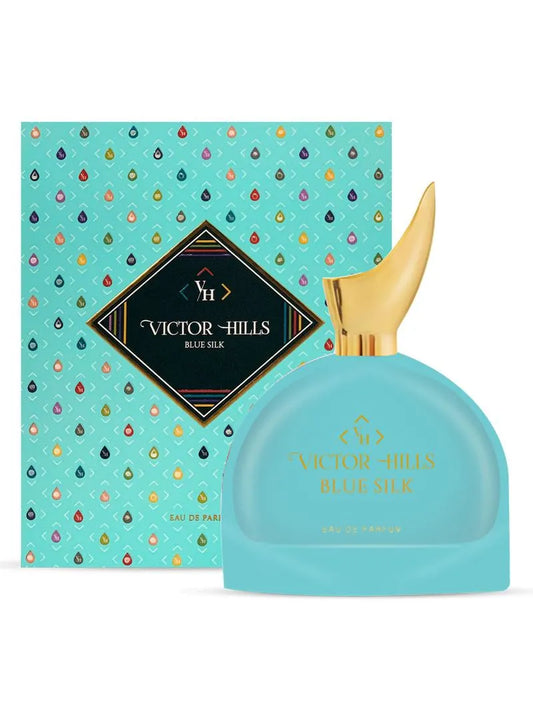 Victor Hills Blue Silk EDP For Women 100ML