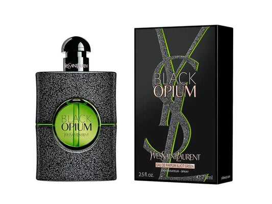 YSL Black Opium Illicit Green EDP For Women 75ML