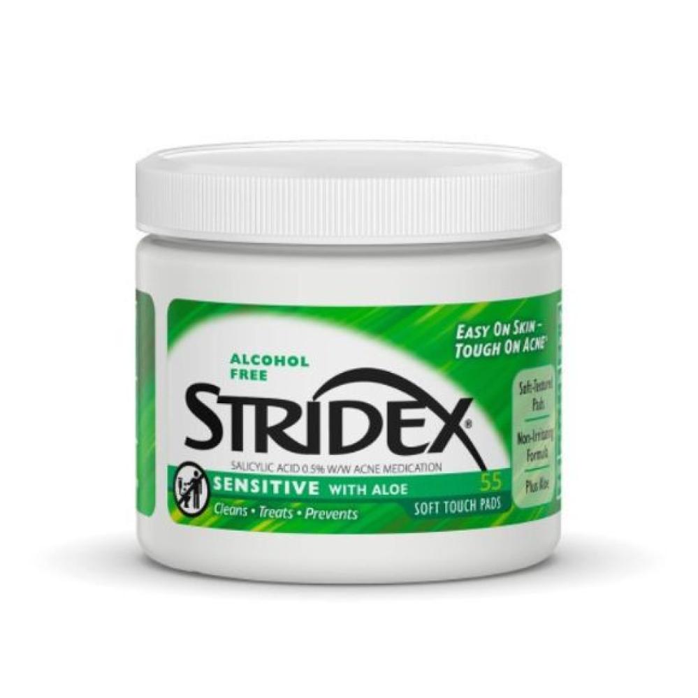 Stridex Stridex Medicated Pads With Aloe for Sensitive Skin 55 Count