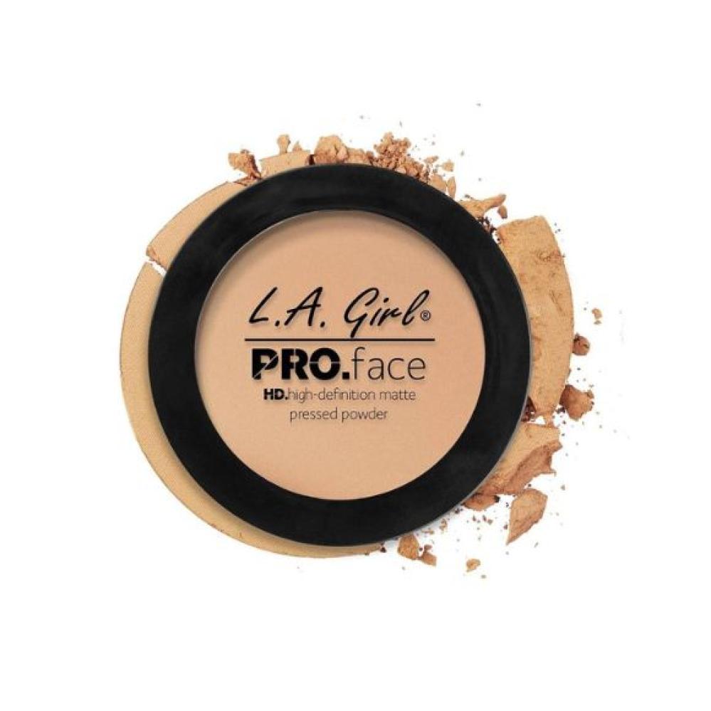 L.A. Girl Cosmetics Pro Face HD Matte Pressed Powder Nude Beige GPP605