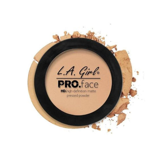 L.A. Girl Cosmetics Pro Face HD Matte Pressed Powder Nude Beige GPP605